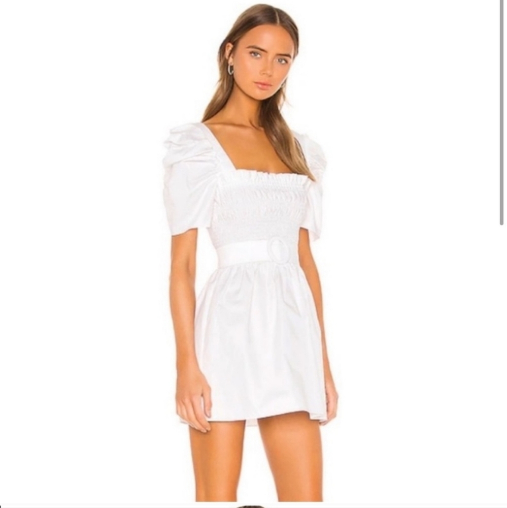 Amanda Uprichard x Revolve Marisol Dress Cotton